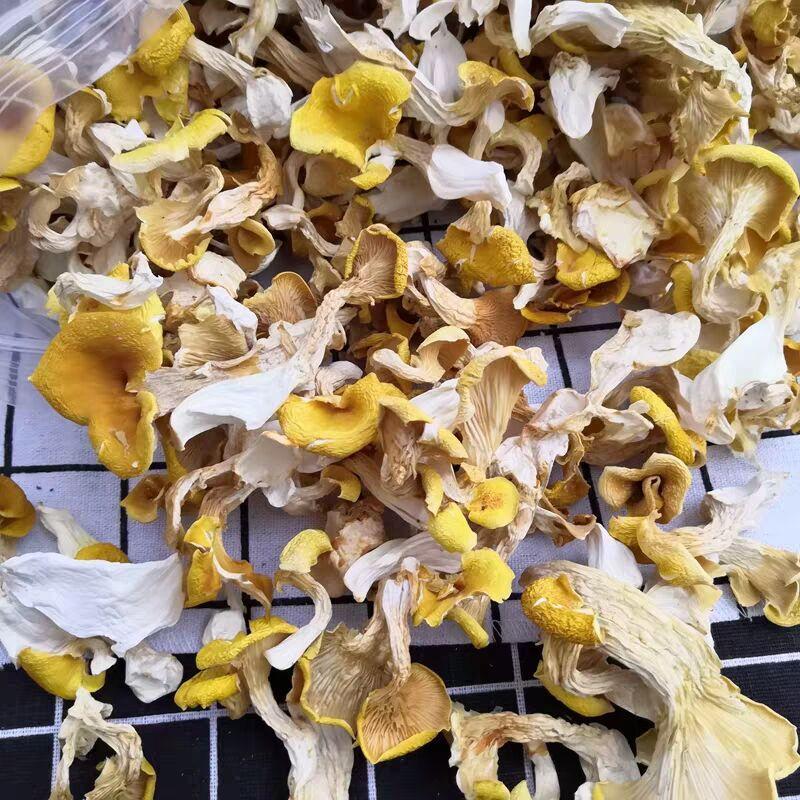 1kg Ji You Jun 鸡油菌, Cantharellus Cibarius, Wild Mushroom-[Chinese Herbs Online]-[chinese herbs shop near me]-[Traditional Chinese Medicine TCM]-[chinese herbalist]-Find Chinese Herb™