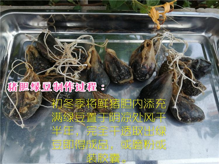 Pure Powder Zhu Dan Lv Dou 猪胆绿豆, Green Bean And Pig's Gallbladder, Sus Scrofa Domestica Brisson-[Chinese Herbs Online]-[chinese herbs shop near me]-[Traditional Chinese Medicine TCM]-[chinese herbalist]-Find Chinese Herb™